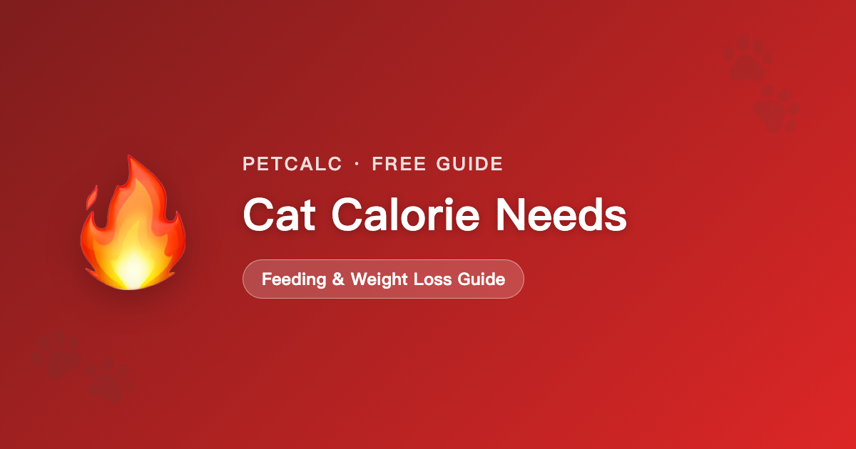 Cat Calorie Needs: Feeding & Weight Loss cover